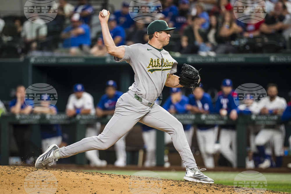 Athletics Rangers Baseball