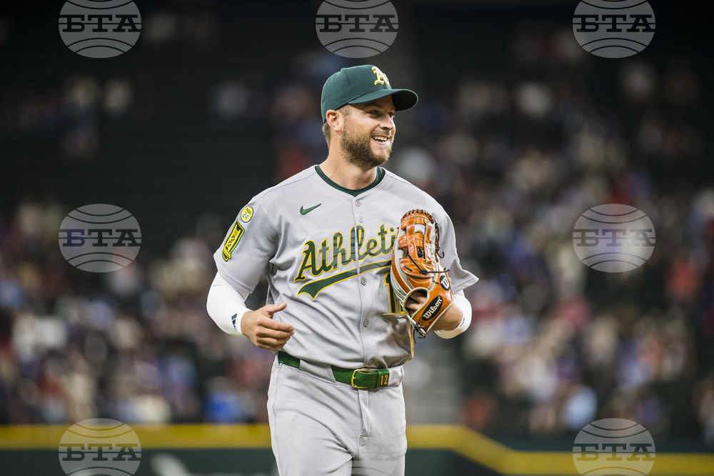 Athletics Rangers Baseball