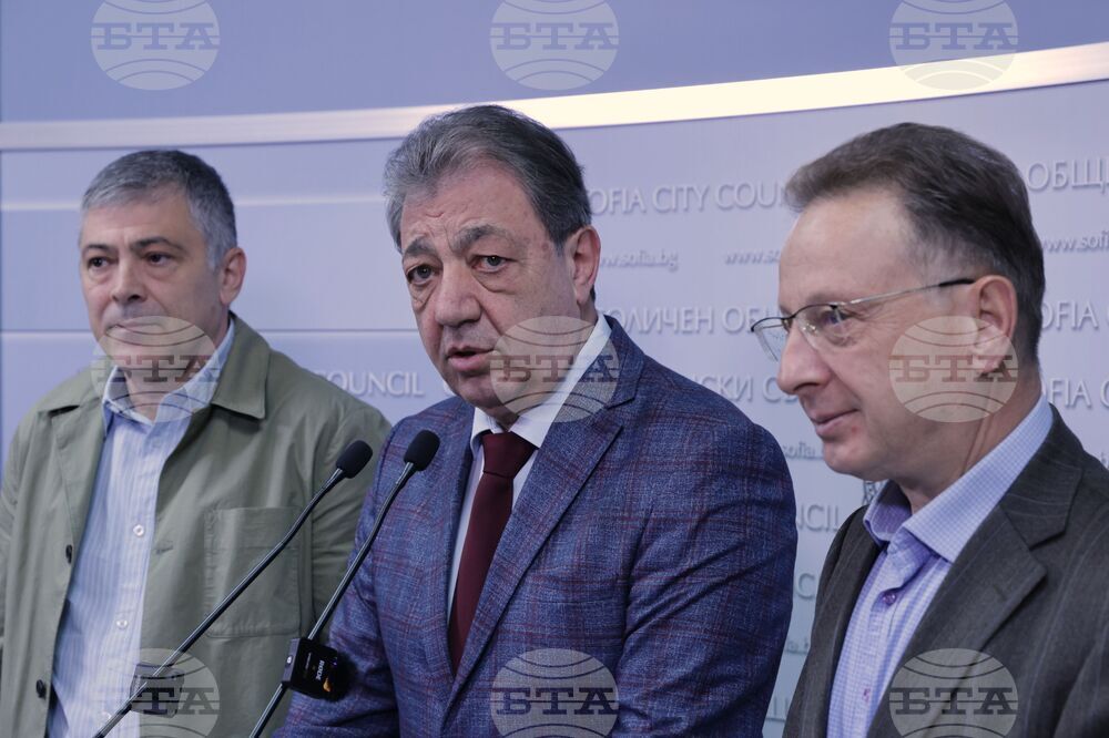 Столична община - Ивайло Йонков, Вили Лилков и Иван Сотиров - брифинг
