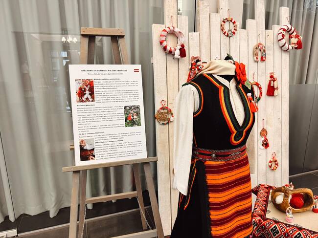 Изложба „Пролетен резонанс от България“ бе експонирана в град Резекне, Латвия