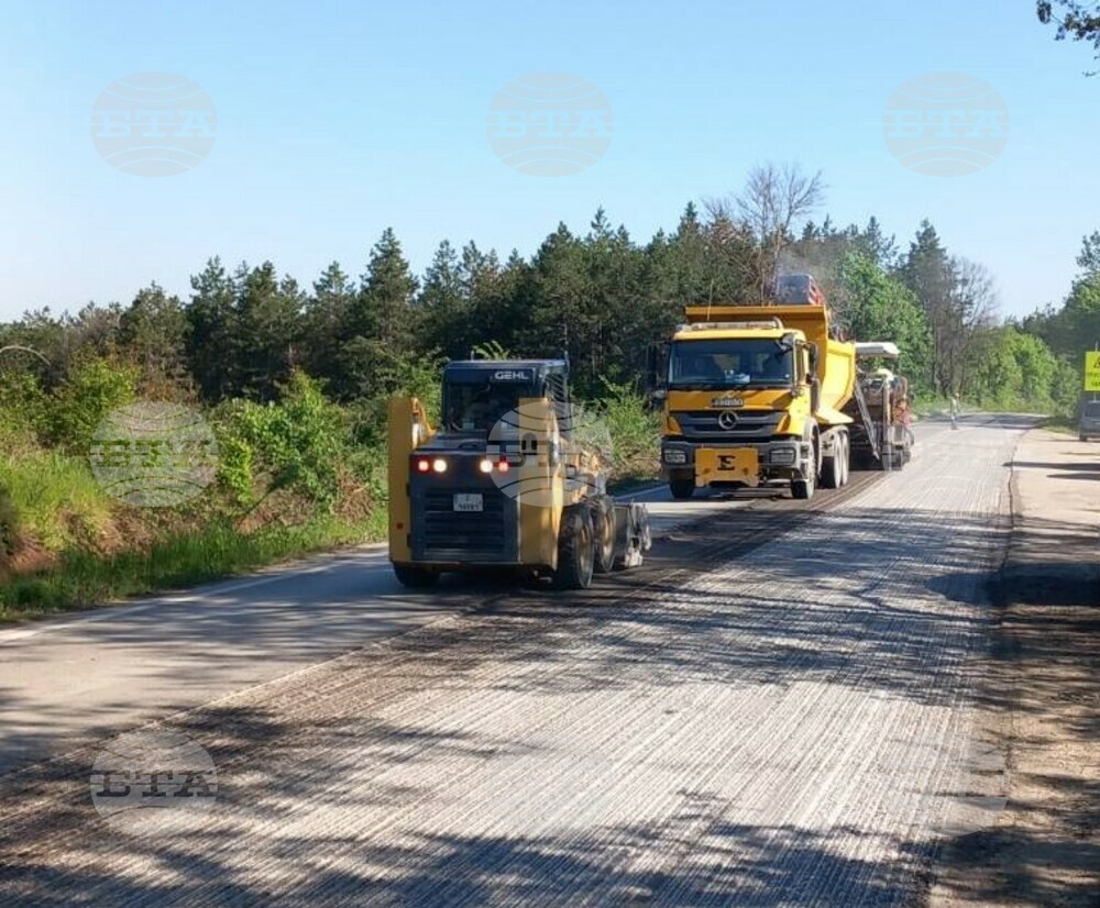 АПИ: Започна обезопасяване на втори участък от път I-1 Видин - Ружинци, в района на село Скомля
