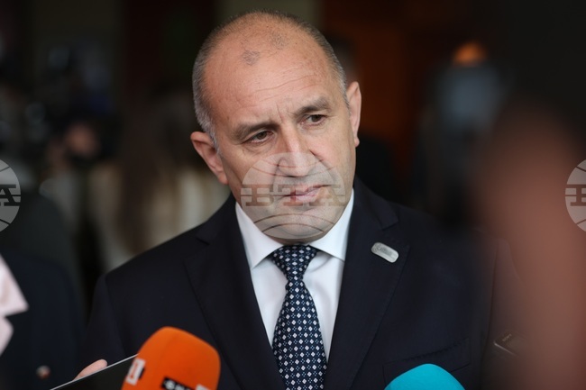 Полша - Румен Радев - брифинг 