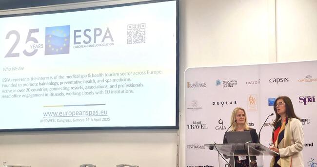 Български съюз по балнеология и СПА туризъм: Д-р Сийка Кацарова и Чила Мезоси взеха участие в престижния Medi Wellness Congress в Женева