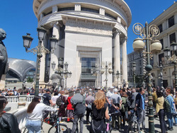 Северна Македония - Скопие - "Поход на ангелите" - протест - Кочани