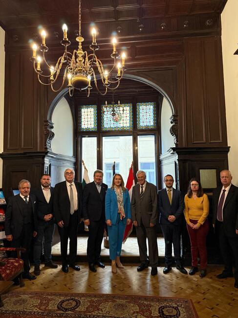 Среща с почетните консули на България в провинция Долна Австрия и Залцбург инициира Посолството на България във Виена