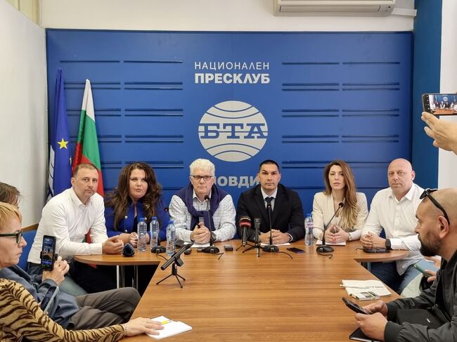 Пресконференция на "Браво Пловдив"