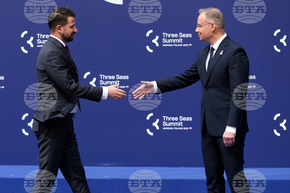Полша - Варшава - Среща на върха на инициативата „Три морета“