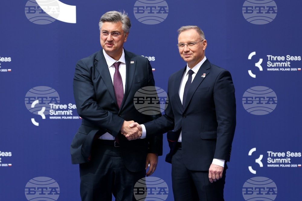 Полша - Варшава - Среща на върха на инициативата „Три морета“