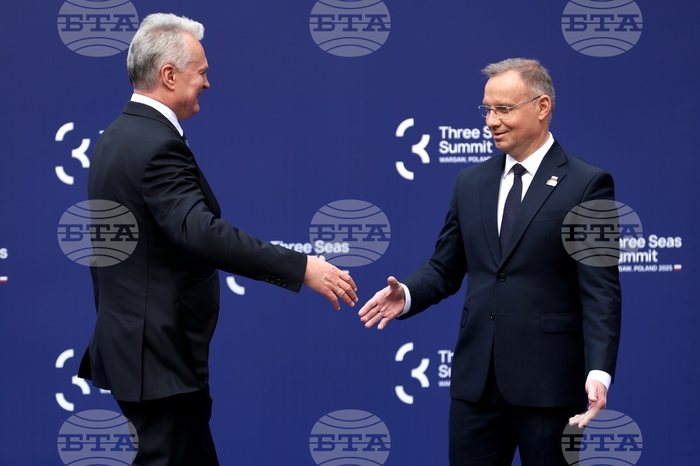 Полша - Варшава - Среща на върха на инициативата „Три морета“
