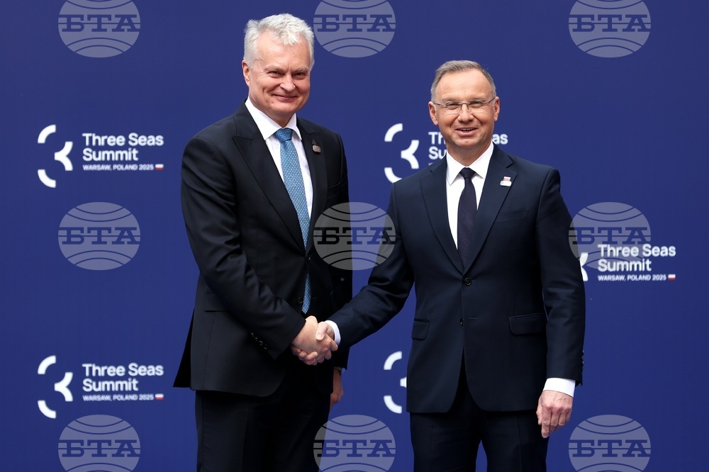 Полша - Варшава - Среща на върха на инициативата „Три морета“