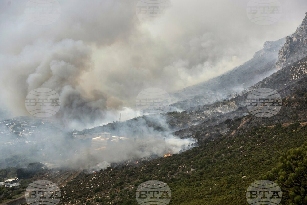 South Africa Table Mountain Fires