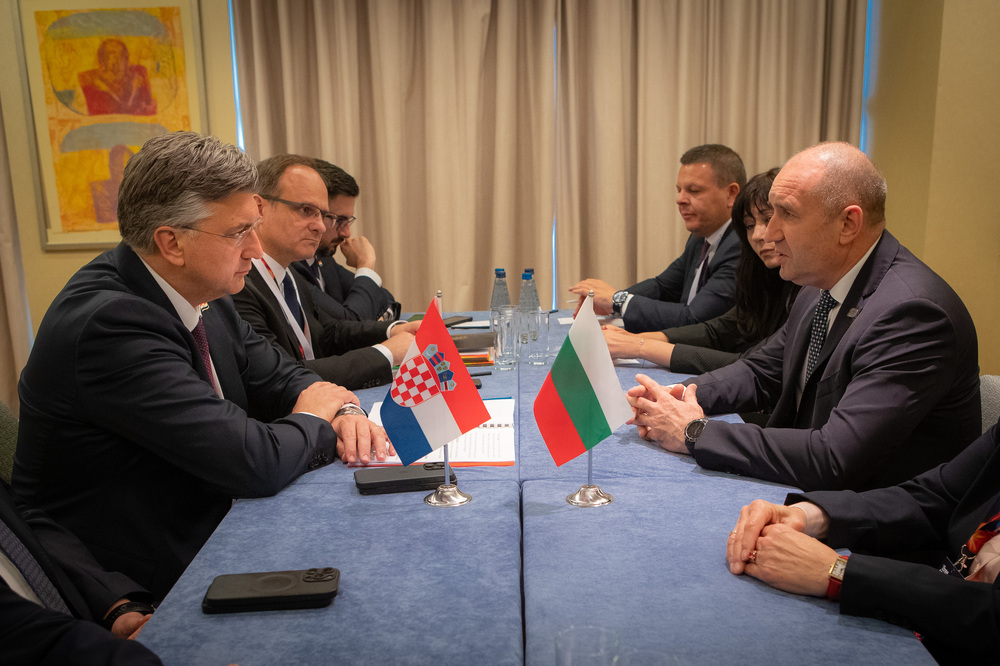 България и Хърватия споделят обща отговорност за европейската перспектива на Западните Балкани, заяви Румен Радев