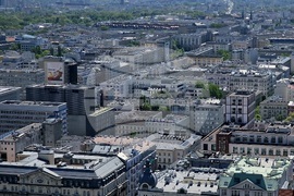 Полша - Варшава - изглед над града