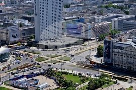 Полша - Варшава - изглед над града