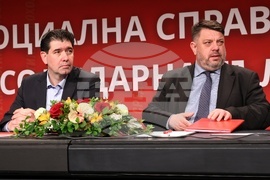 НДК - БСП-Обединена левица - среща
