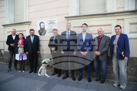 Сърбия - Белград - Българско консулство - Любен Каравелов - паметна плоча