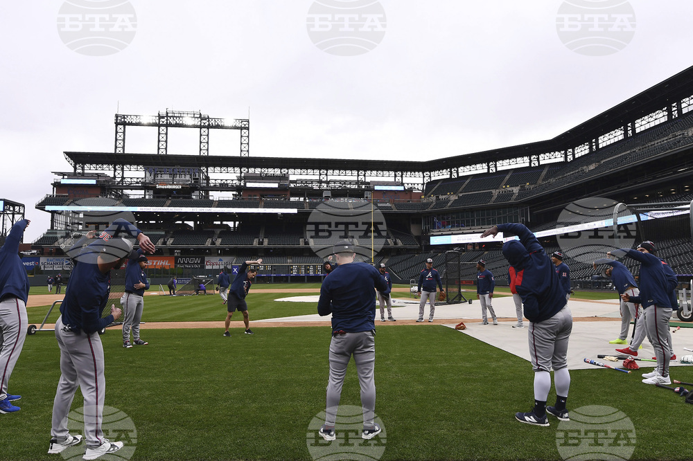 Braves Rockies Baseball