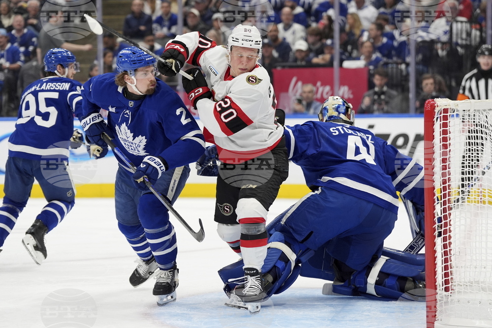 Senators-Maple Leafs Hockey