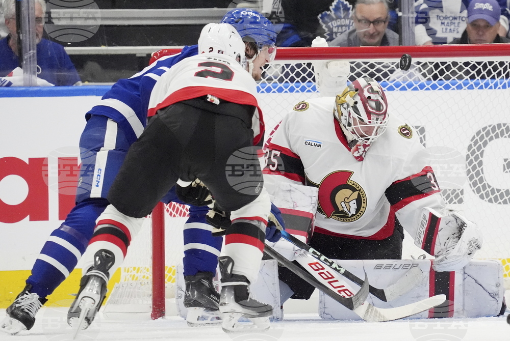 Senators-Maple Leafs Hockey