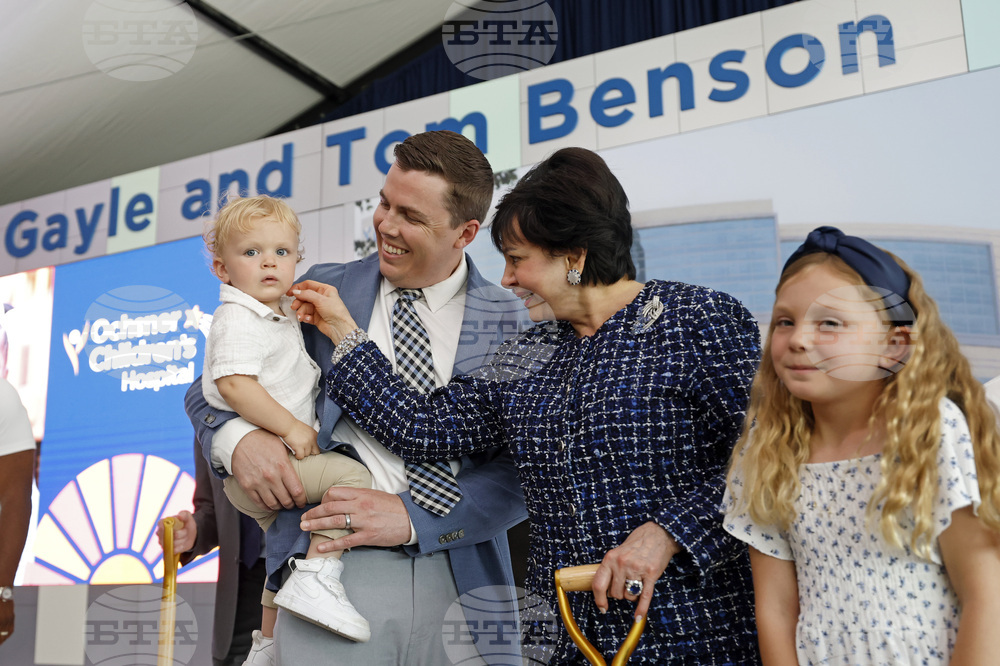 The Gayle and Tom Benson Ochsner Children's Hospital Groundbreaking