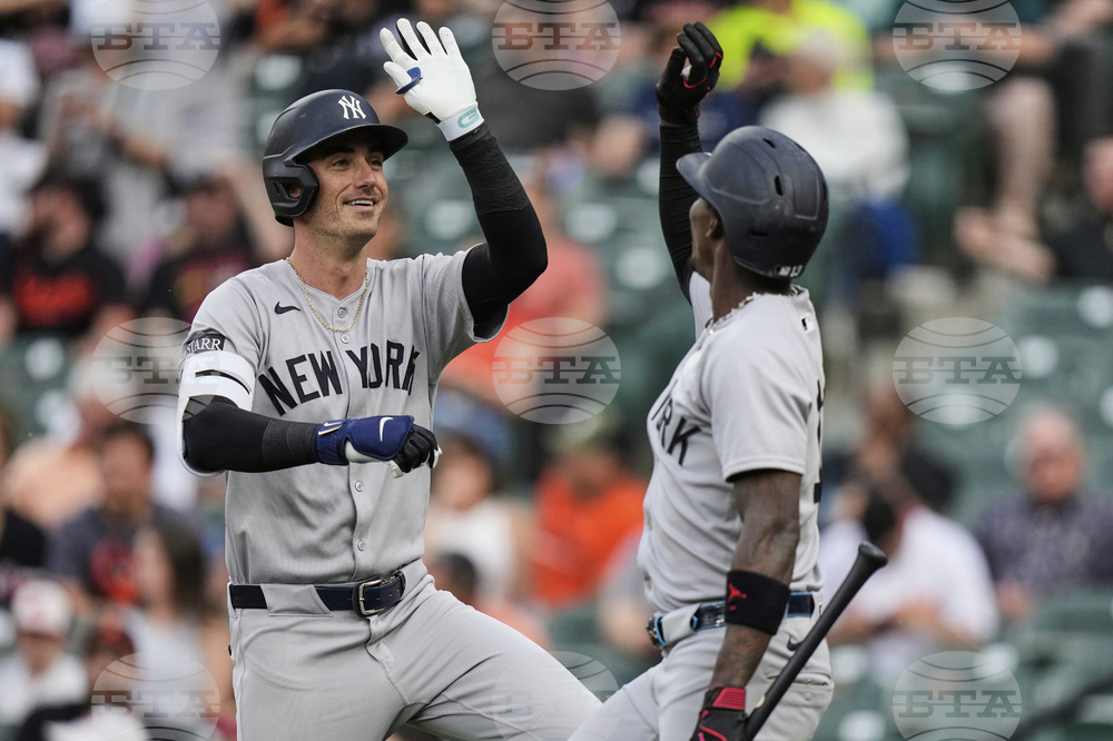 Yankees Orioles Baseball