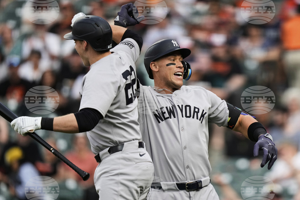 Yankees Orioles Baseball