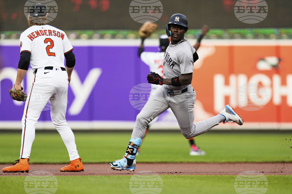Yankees Orioles Baseball
