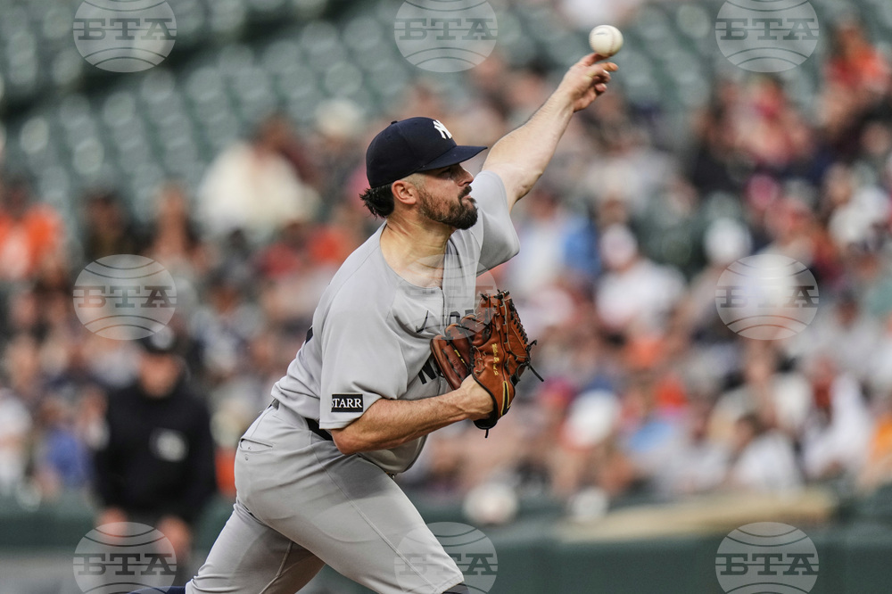 Yankees Orioles Baseball