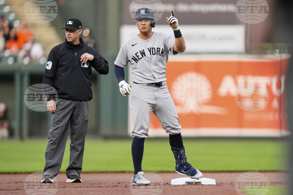 Yankees Orioles Baseball