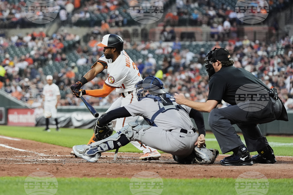 Yankees Orioles Baseball