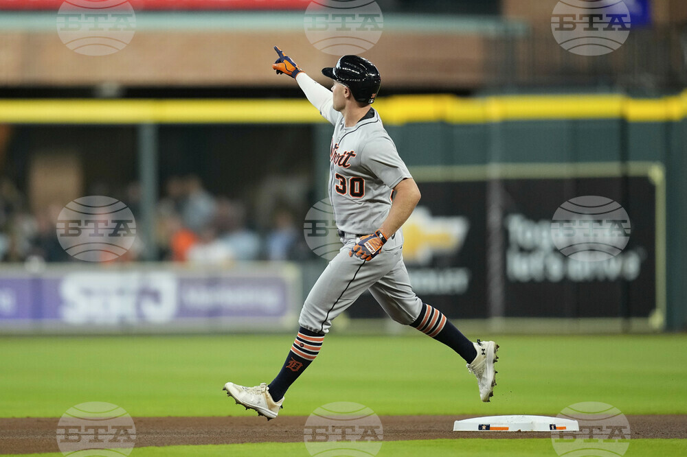 Tigers Astros Baseball