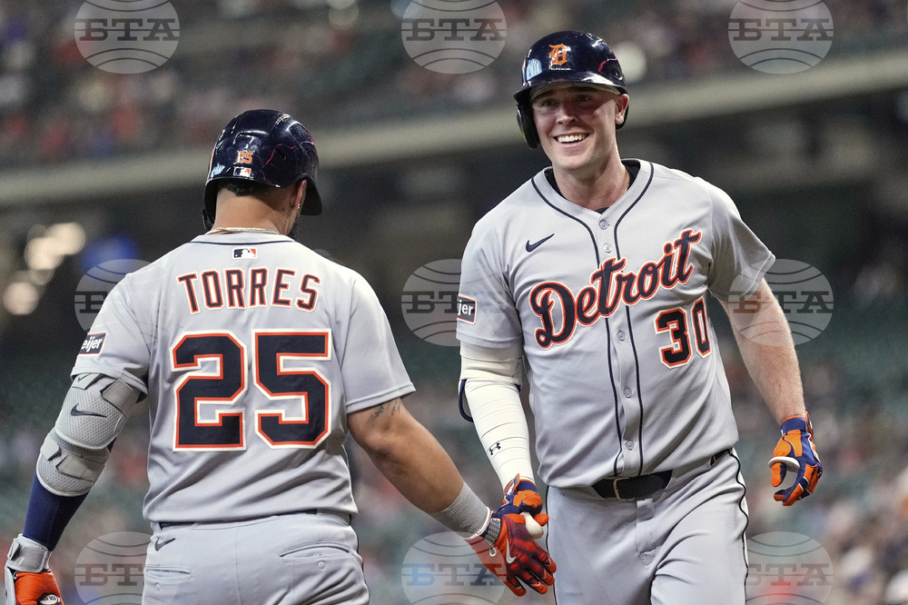 Tigers Astros Baseball