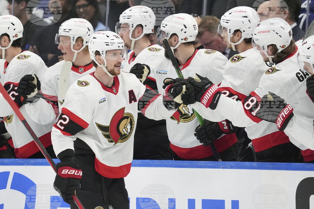 Senators-Maple Leafs Hockey