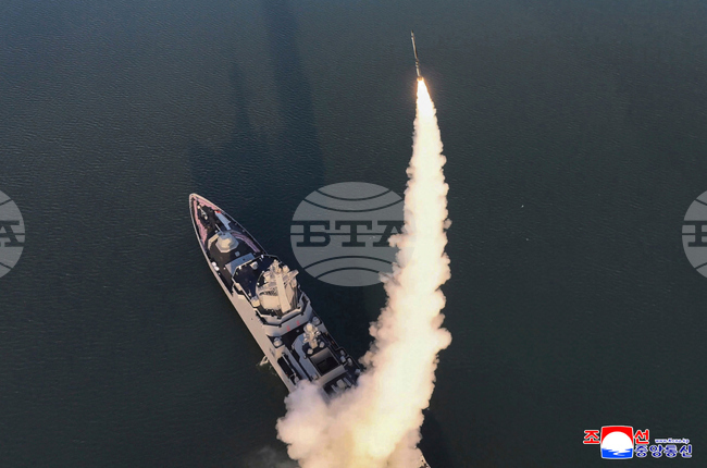 Северна Корея е провела изпитание на крилата ракета, съобщиха местни медии