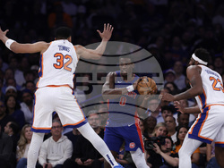 Pistons Knicks Basketball