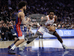 Pistons Knicks Basketball