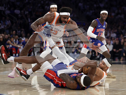 Pistons Knicks Basketball