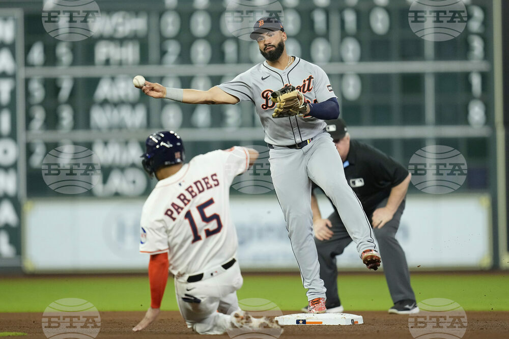 Tigers Astros Baseball
