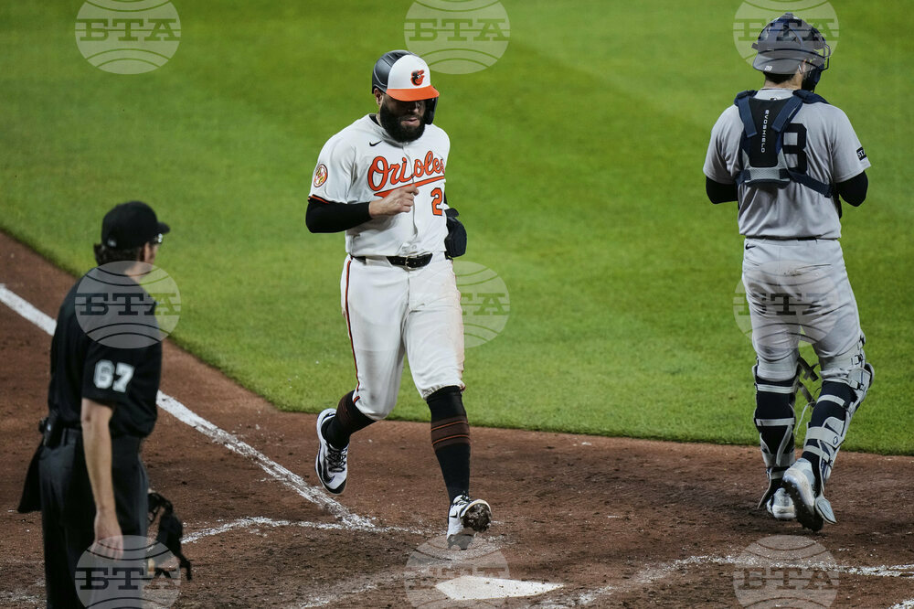 Yankees Orioles Baseball