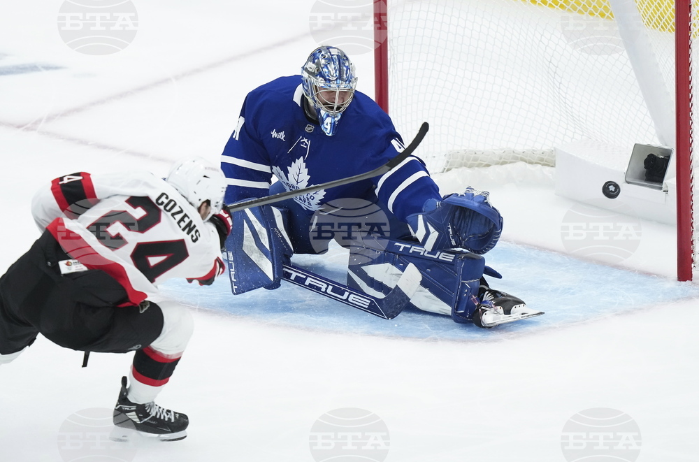 Senators Maple Leafs Hockey