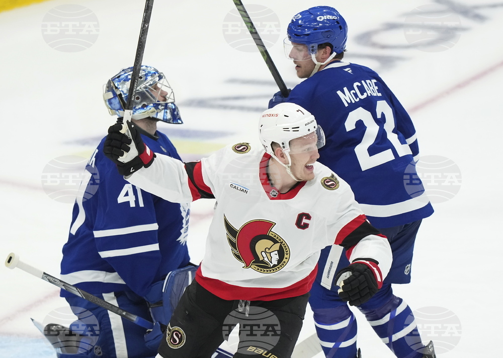 Senators Maple Leafs Hockey