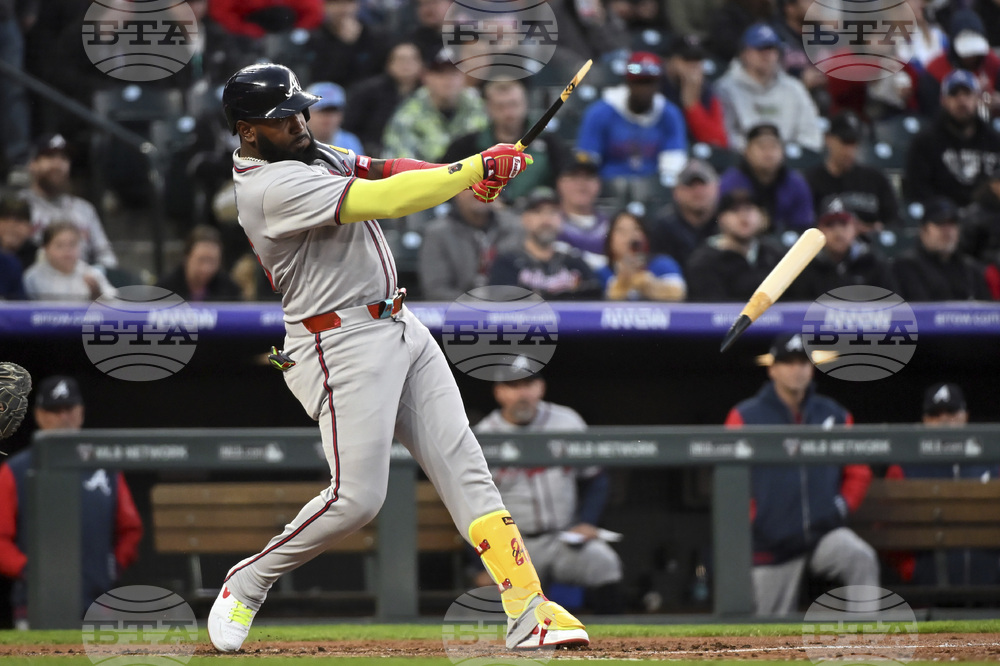 Braves Rockies Baseball