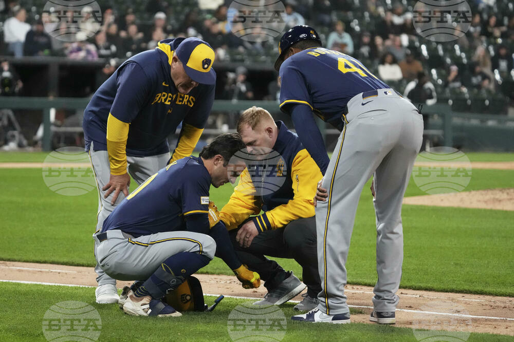 Brewers White Sox Baseball