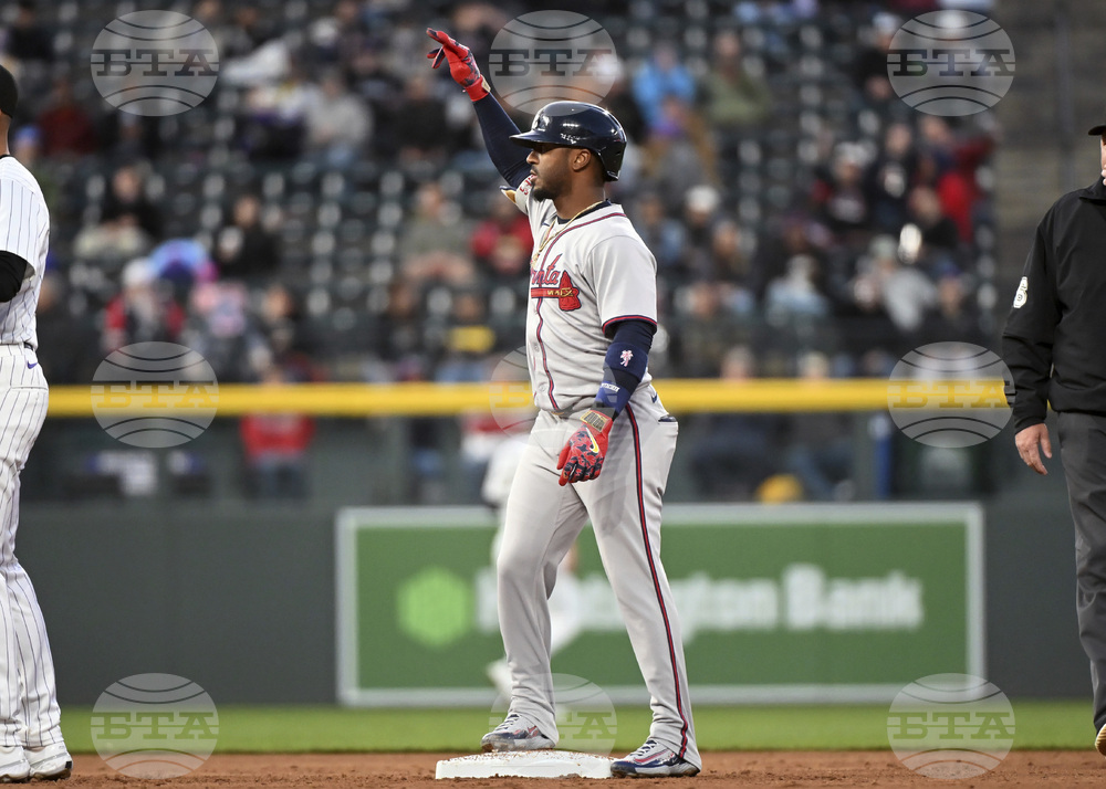 Braves Rockies Baseball