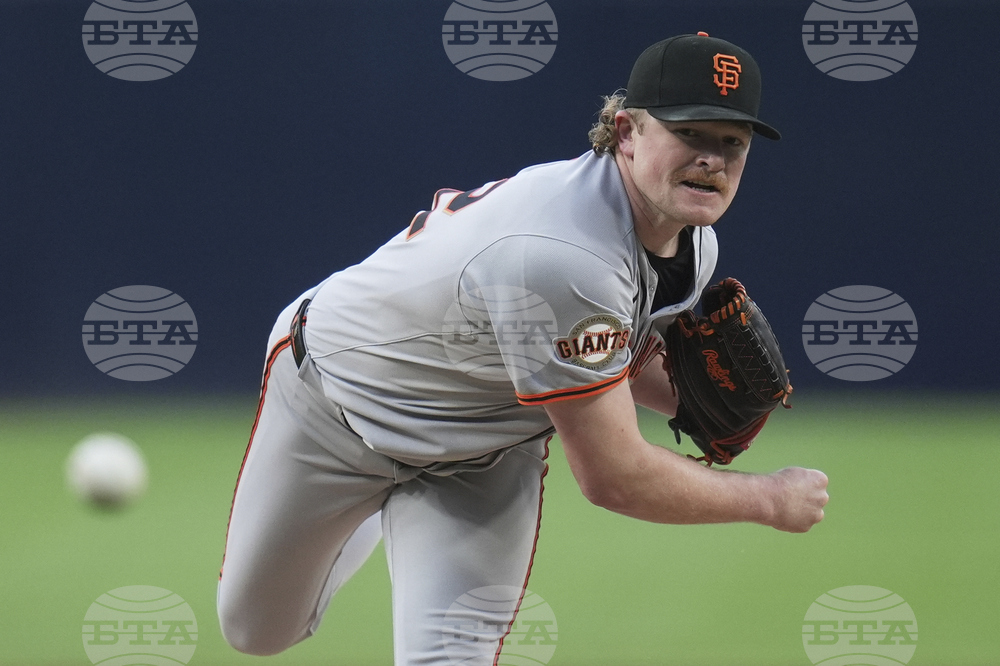 Giants Padres Baseball