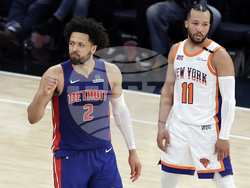 Pistons Knicks Basketball