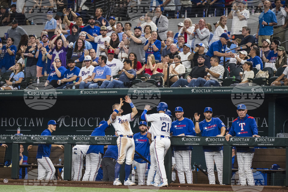 Athletics Rangers Baseball