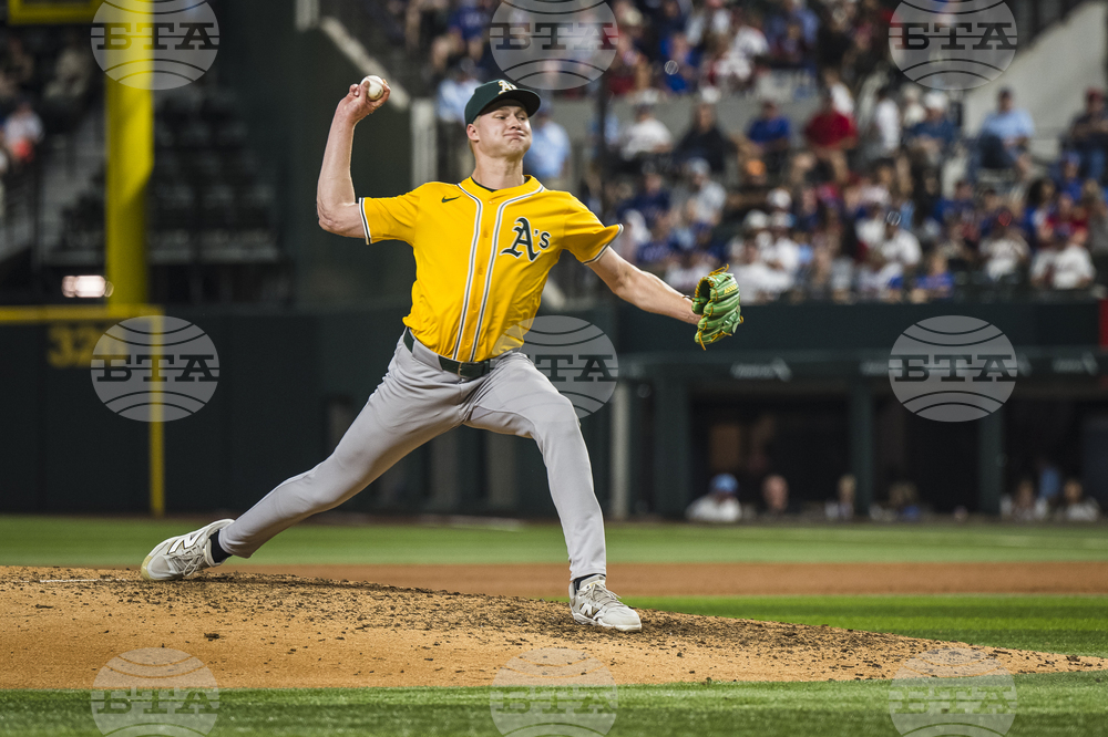Athletics Rangers Baseball
