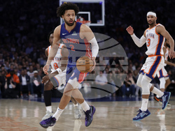 Pistons Knicks Basketball