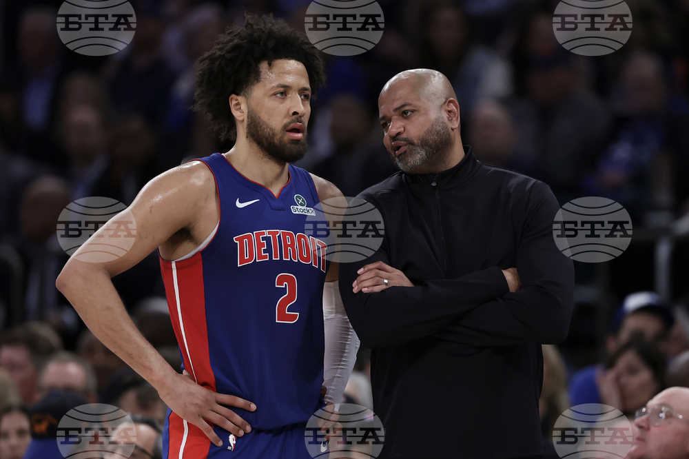 Pistons Knicks Basketball
